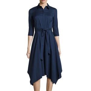 LAFAYETTE 148 NEW YORK DARK BLUE DRESS
